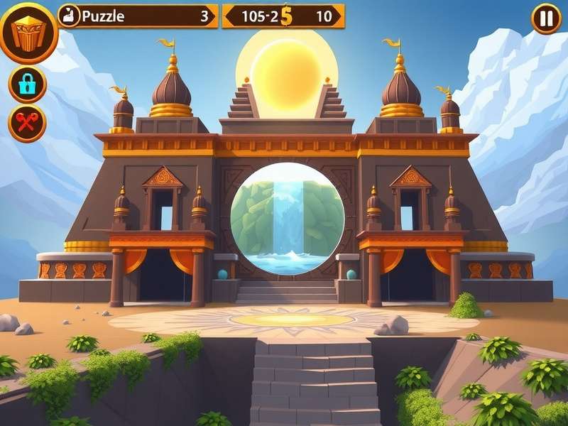 Divine Temple Explorer Game Screenshot